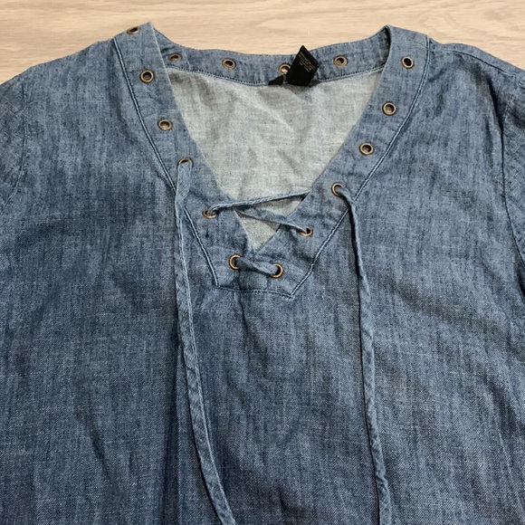 Denim top - Picture 2 of 3